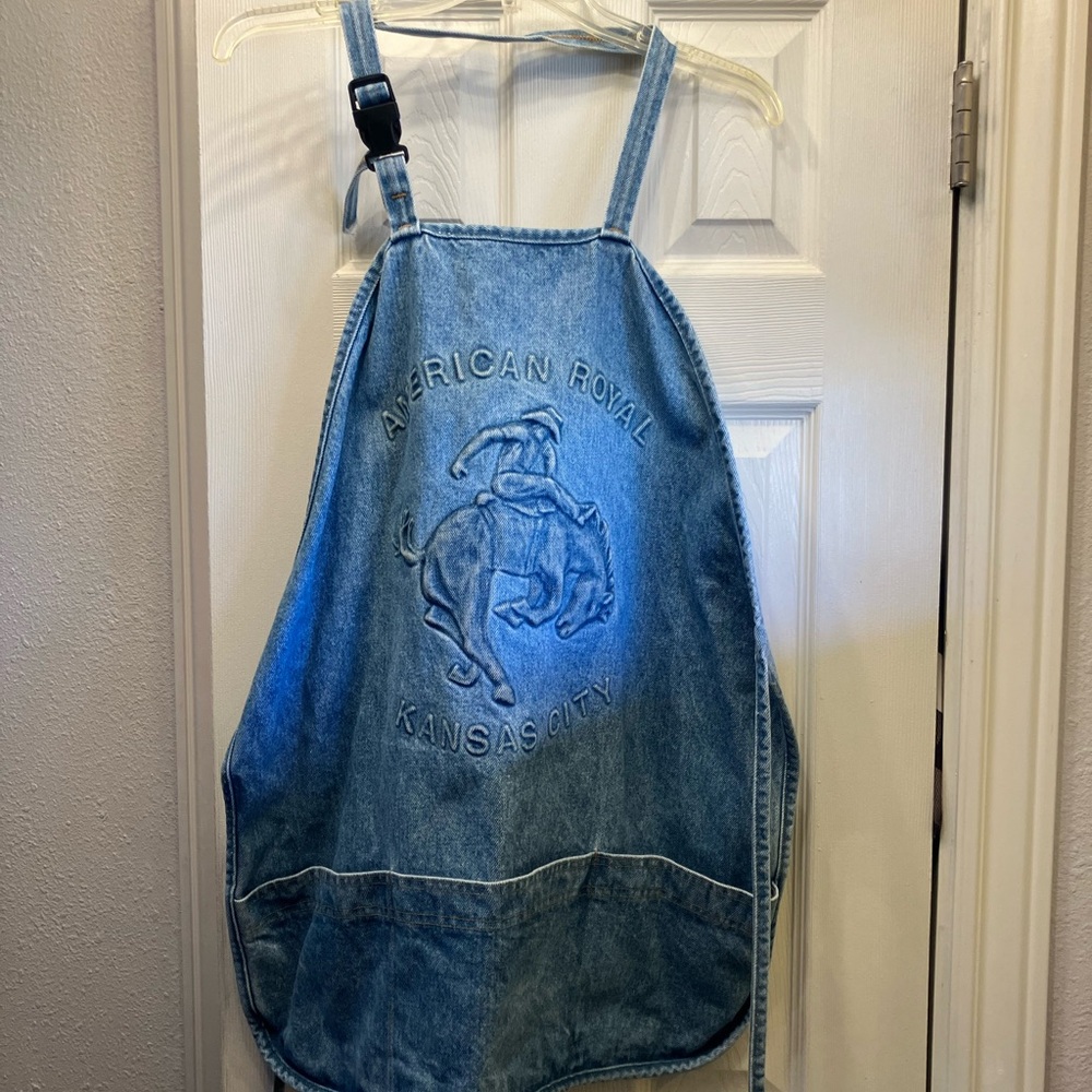 American Royal Kansas City Denim Apron Made in USA